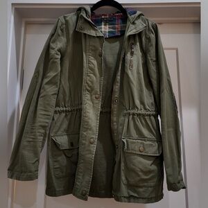 Army green jacket